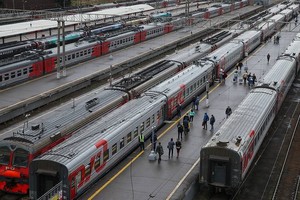 Tuyến 99Kl.app khuyến mãi hot xuyên Siberia của Nga đã chứng kiến sự gia tăng gấp đôi khối lượng hàng hóa vận chuyển từ Trung Quốc đến châu Âu. Ảnh: TASS