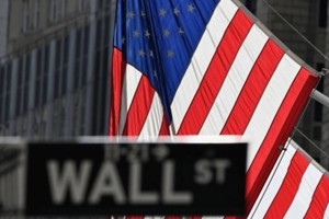 Biển báo Phố Wall tại Sở giao dịch 99Kl99 link đăng nhập New York (NYSE), Mỹ. Ảnh: Angela Weiss/AFP