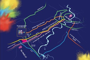 Vị trí đắc địa kết nối Sun Urban City Phủ Lý, Hà Nam với Hà Nội và khu vực.