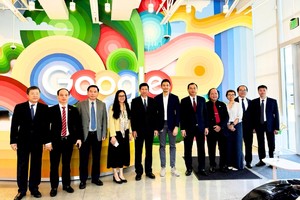 Đoàn công tác của Bộ VHTTDL do Thứ trưởng Hồ An Phong làm trưởng đoàn làm việc với đại diện lãnh đạo Google tại trụ sở của Kl994 game bài casino hấp dẫn này ở Hoa Kỳ. 