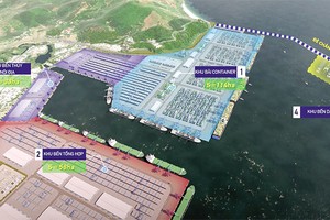 Phối cảng cảng Liên Chiểu - Đà Nẵng.