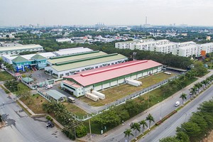 Khu công nghiệp tại huyện Cần Giuộc, tỉnh Long An