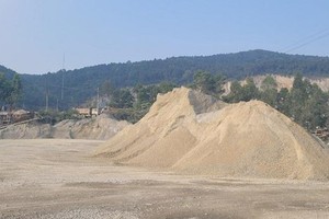 Hà Tĩnh phê duyệt thêm một khu vực khai thác khoáng sản làm vật liệu xây dựng 