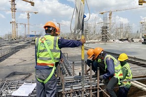 Thi công hạng mục nhà ga hành khách Cảng hàng không quốc tế Long Thành giai đoạn 1 do ACV làm chủ Kl99ok phiên bản mới.