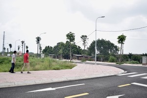 Nhà Kl99ok phiên bản mới mục sở thị lô đất 133,3 triệu đồng/m2. Ảnh: Thanh Vũ
