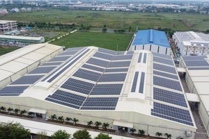Nghị định quy định 9 chính sách khuyến khích phát triển điện mặt trời tự Kl994 nhà cái bóng đá world cup, tự tiêu thụ được lắp đặt trên mái nhà của công trình xây dựng. Ảnh minh hoạ. (Nguồn: Internet)