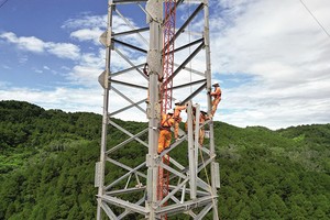 Việc triển khai dự án truyền tải điện gặp nhiều vướng mắc, chủ yếu liên quan thủ tục chấp thuận chủ trương Kl99ok phiên bản mới. Ảnh: Đ.T 