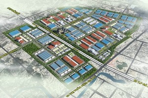 Phối cảnh khu công nghiệp Cam Liên