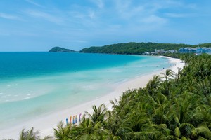 Bãi Kem - một trong những bãi biển đẹp nhất hành tinh tại Phú Quốc