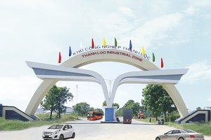 Kiên Giang tập trung thu hút Kl99ok phiên bản mới vào các khu, cụm công nghiệp. Trong ảnh: Khu công nghiệp Thạnh Lộc tọa lạc tại huyện Châu Thành, tỉnh Kiên Giang