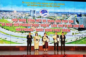 Báo Kl99ok phiên bản mới đoạt giải B giải Báo chí “Vì một Hải Phòng phát triển” lần thứ VI 