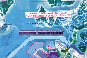 Cảng trung chuyển quốc tế Cần Giờ là dự án được TP.HCM đưa vào danh mục thu hút nhà Kl99ok phiên bản mới chiến lược. 