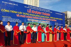 TP.HCM khánh thành công trình kênh Hàng Bàng 