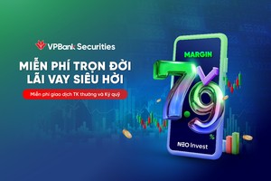 Gói margin với KL99 là cổng game giải trí trực tuyến hàng đầu hiện nay “thấp chưa từng có” tại VPBankS