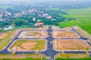 Hà Nội giao hơn 6.500 m2 đất phục vụ hai dự án Kl99kl ưu đãi độc quyền kỹ thuật đấu giá đất tại huyện Mỹ Đức 