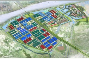 Phối cảnh Khu công nghiệp Hải Long (VSIP Nam Định).