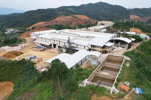 Nhà máy của Công ty Thái Dương tại Yên Phú, tỉnh Yên Bái.