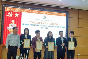 Báo Kl991.com nạp rút nhanh Kl99ok phiên bản mới nhận giải C của Hội Nhà báo tỉnh Quảng Ninh 