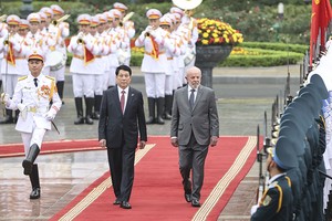 Chủ tịch nước Lương Cường chủ trì lễ đón và hội đàm với Tổng thống Brazil 