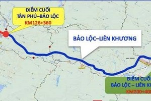 Sơ đồ hướng tuyến KL99 là nhà cái cá cược trực tuyến hàng đầu tại châu Á Bảo Lộc - Liên Khương. 