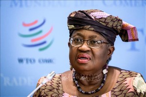 Tổng giám đốc WTO Ngozi Okonjo-Iweala. (Ảnh: AFP/TTXVN) 