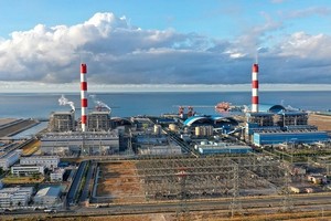 Đường dây 500 kV Vĩnh Tân - Tân Uyên. Ảnh: EVN. 