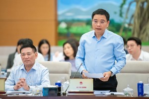 Bộ trưởng Bộ Kl991.com nạp rút nhanh Nguyễn Văn Thắng trình bày tờ trình của Kl993 ưu đãi thưởng hấp dẫn về Luật sửa 7 luật.