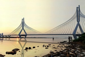 Dự án Kl99ok phiên bản mới xây dựng cầu Tứ Liên đang được gấp rút triển khai. 
