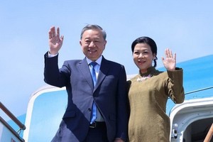 Tổng Bí thư Tô Lâm và Phu nhân rời thủ đô Baku, kết thúc tốt đẹp chuyến thăm cấp 99Kl99 trực tiếp đá gà tới Cộng hòa Azerbaijan. Ảnh: TTXVN 
