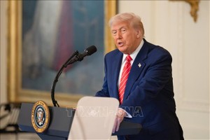 Tổng thống Mỹ Donald Trump. Ảnh: THX/TTXVN