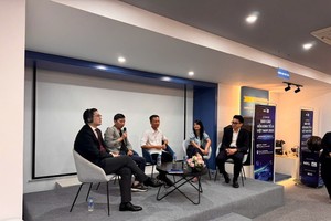 Các chuyên gia, đại biểu chia sẻ tại sự kiện công bố Báo cáo Nền Kl992 cổng game cá cược AI Việt Nam 2025.