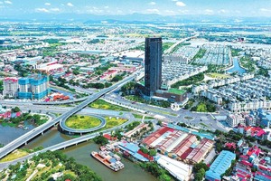Một góc đô thị TP. Hải Phòng. Ảnh: Hồng Phong.