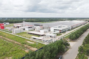 Nhà máy Coca-Cola miền Nam tại tỉnh Tây Ninh. 