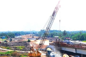 Dự án thành phần 1 (đoạn qua TP.HCM) thuộc Dự án Vành đai 3 TP.HCM có chiều dài 47,35 km, tổng mức Kl99ok phiên bản mới hơn 22.411 tỷ đồng. Ảnh: Song Lê