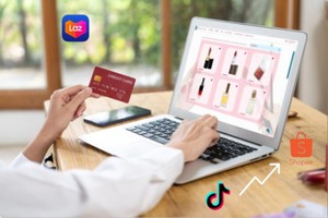 Người tiêu dùng Việt đã chi gần 203.000 tỷ đồng mua hàng online trên 4 sàn thương mại điện tử. 