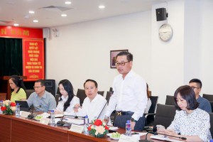 Phó giám đốc Sở Kl991.com nạp rút nhanh Hà Nội Lê Trung Hiếu phát biểu tại Hội nghị.