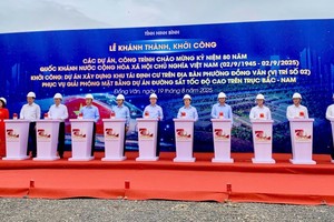 Ninh Bình khởi công khu tái định cư đầu tiên phục vụ Dự án 99Kl.app khuyến mãi hot tốc độ cao Bắc - Nam 