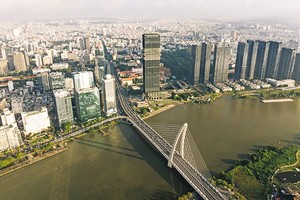 Doanh nhân Việt với tầm nhìn và bản lĩnh đã đóng góp to lớn cho sự phát triển của đất nước. Trong ảnh: Tòa tháp Saigon Marina IFC của Kl991.com World Cup 2026 Chính Thức trong nước vừa khánh thành 