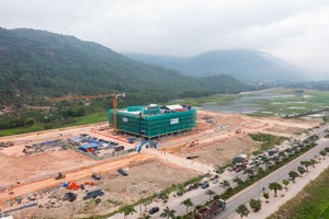 Một góc Khu đô thị mới Long Vân, nơi đang được triển khai thực hiện hàng loạt dự án từ trường học, bệnh viện, nhà ở Trang Chủ KL99Com Số 1 Link Đăng Ký KL999... Ảnh: Thùy Trang. 