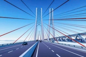 Phối cảnh cầu Cần Thơ 2.