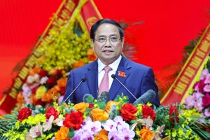 Bí thư Đảng ủy Kl993 ưu đãi thưởng hấp dẫn, Thủ tướng Kl993 ưu đãi thưởng hấp dẫn Phạm Minh Chính phát biểu khai mạc Đại hội.