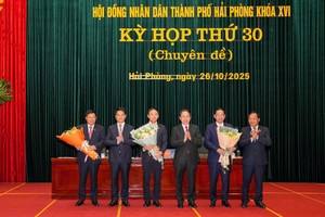 Hải Phòng có thêm 1 Phó chủ tịch HĐND, 2 Phó chủ tịch UBND Thành phố 
