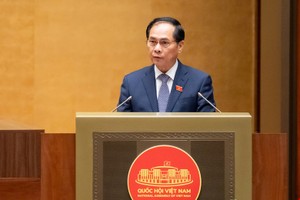 Phó Thủ tướng Bùi Thanh Sơn trình bày tờ trình của Kl993 ưu đãi thưởng hấp dẫn. 