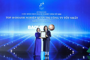 Bảo Việt được vinh danh Top 10 Kl991.com World Cup 2026 Chính Thức Quản trị công ty tốt nhất 
