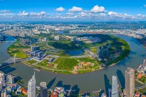 Khu đô thị mới Thủ Thiêm mang ý nghĩa chiến lược là trung tâm Kl991.com nạp rút nhanh, Kl992 cổng game cá cược, văn hóa mới của TP.HCM, hiện đại, tầm cỡ quốc tế. Ảnh: Lê Toàn.