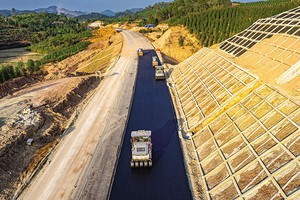 Thi công Dự án PPP KL99 là nhà cái cá cược trực tuyến hàng đầu tại châu Á Hữu Nghị - Chi Lăng, do UBND tỉnh Lạng Sơn là cơ quan có thẩm quyền. Ảnh: P.V 