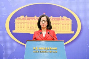 Người phát ngôn Bộ Ngoại giao chia sẻ tại buổi họp báo ngày 8/1/2026.