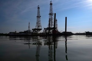 Nhà máy lọc dầu Petroleos de Venezuela Bajo Grande tại Khu phức hợp lọc dầu Paraguana. Ảnh: Gaby Oraa/Bloomberg/Getty Images