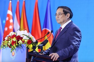 Thủ tướng Phạm Minh Chính cho biết, Việt Nam đã có nhiều nỗ lực thúc đẩy chuyển đổi số quốc gia và đạt được nhiều kết quả quan trọng - Ảnh: VGP.