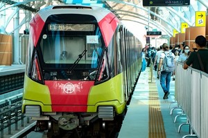  Từ ngày 1/2/2026, 100% cổng soát vé trên tuyến 3.1 Nhổn - Ga Hà Nội sẽ vận hành theo giải pháp định danh, xác thực điện tử và nhận diện sinh trắc học. 